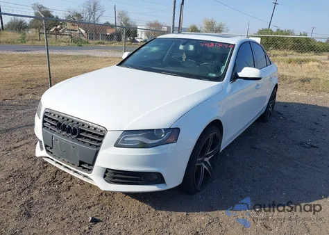 2010 Audi A4 2.0T Premium z USA, uszkodzony, nr VIN WAUFFAFL7AN037807